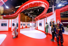 各分区分析使用图文、视频、展品以及AI逛戏体验 